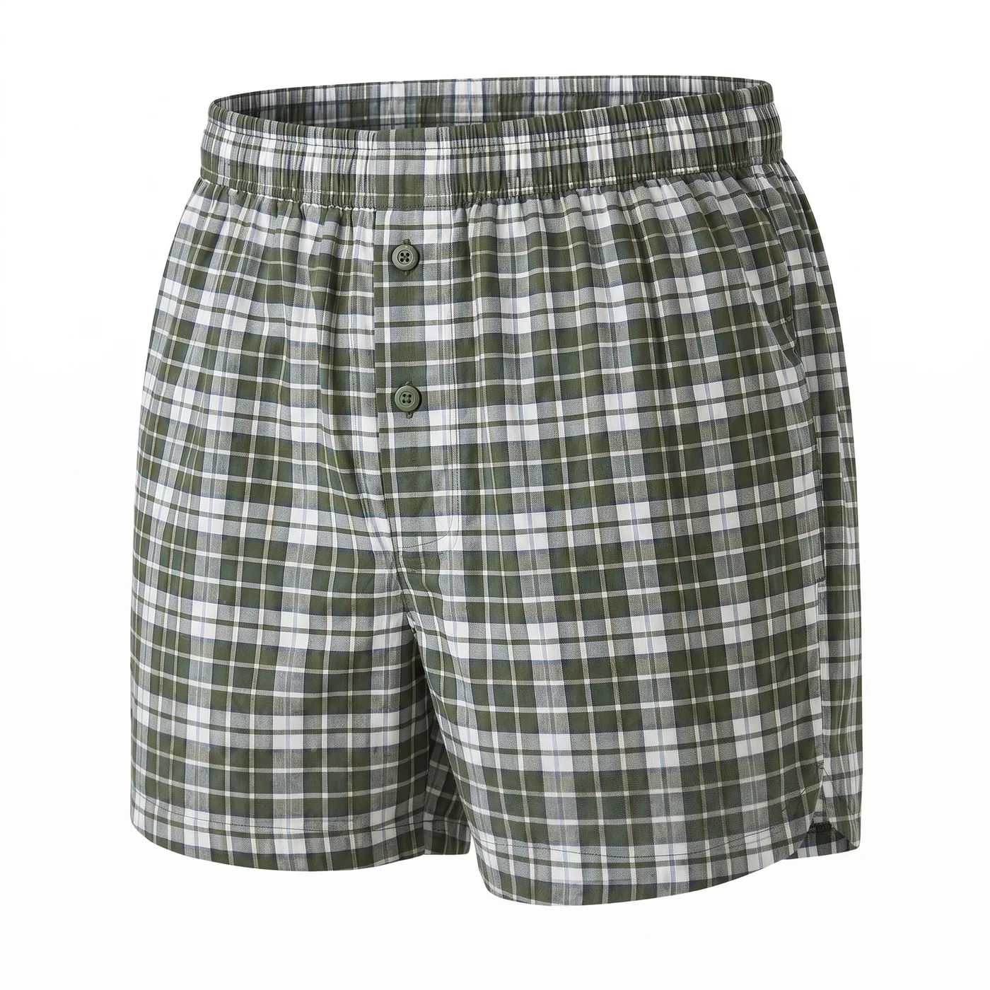 Boxer Tela Escoces Verde Claro 3