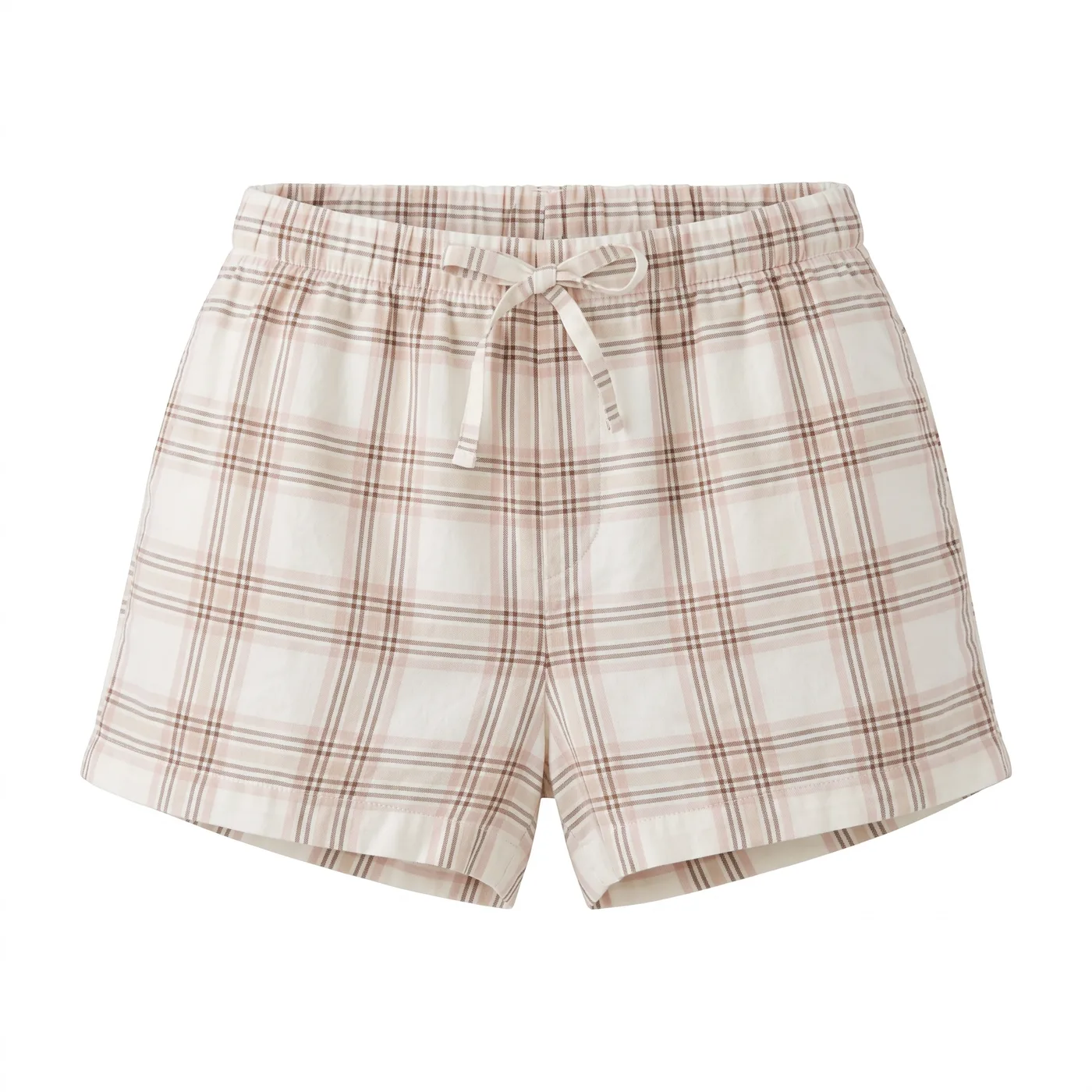 Boxer Tela Escoces Beige 2