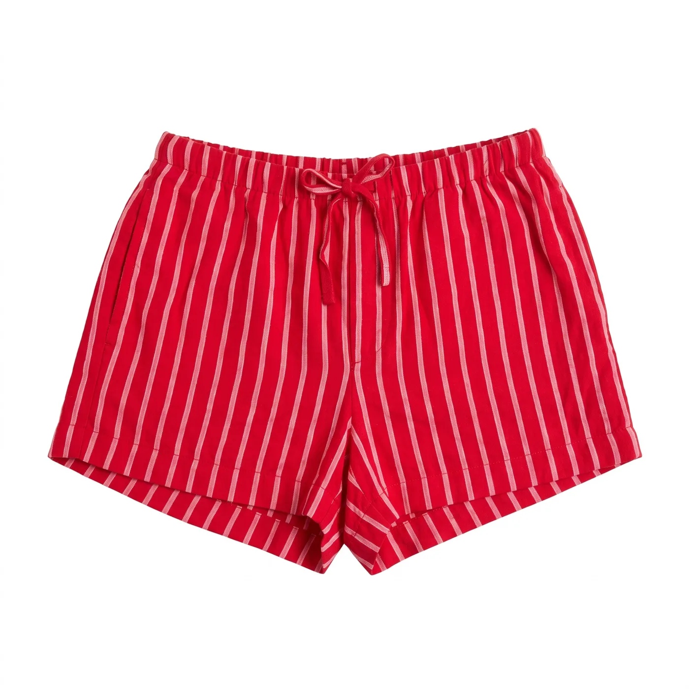 Boxer Tela Rojo Rayados 3