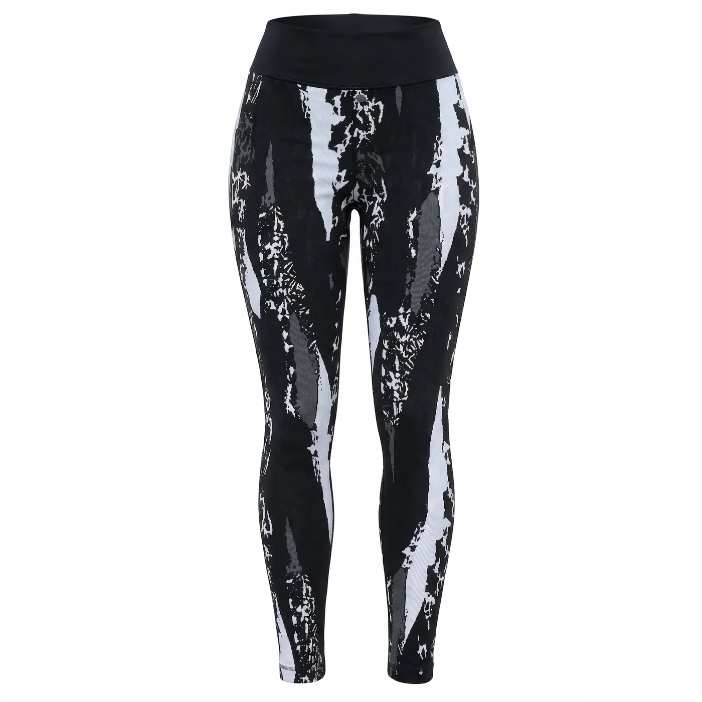 Calza Tahari Sport Estampada Bicolor Negro y Blanco 3