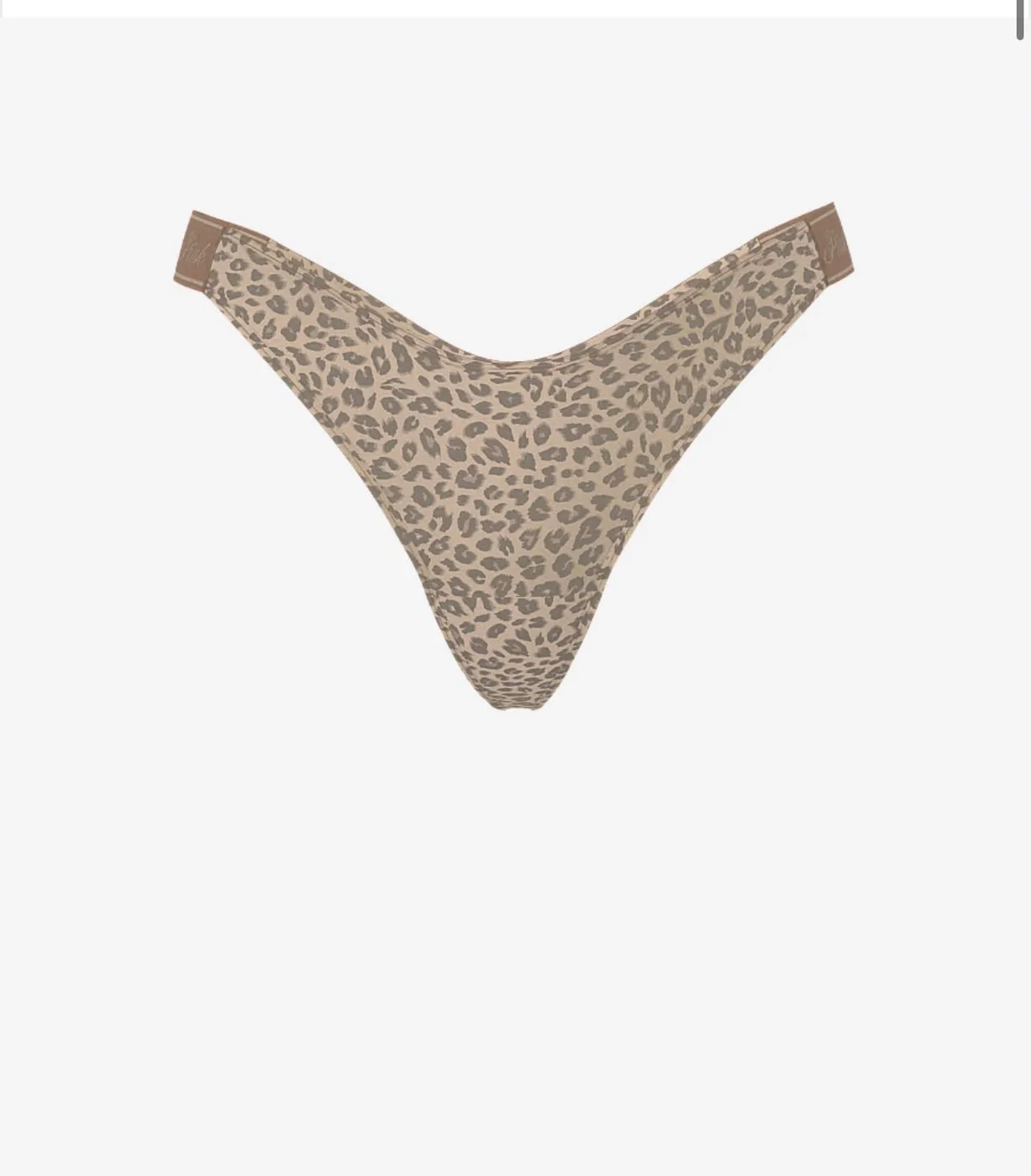 VS Pink Cotton High - Leg Thong 15
