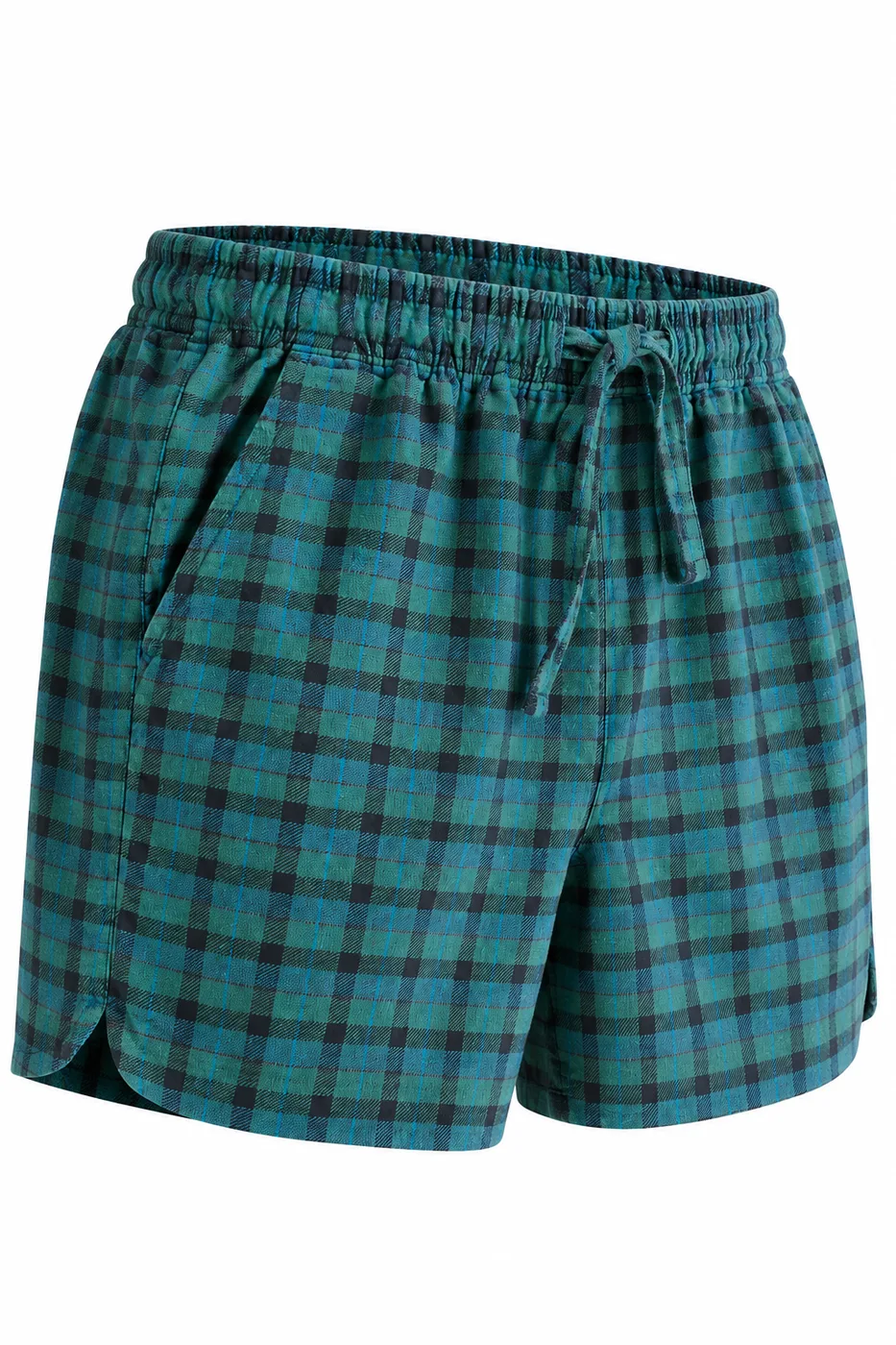 Boxer Tela Escoces Verde Oscuro 2