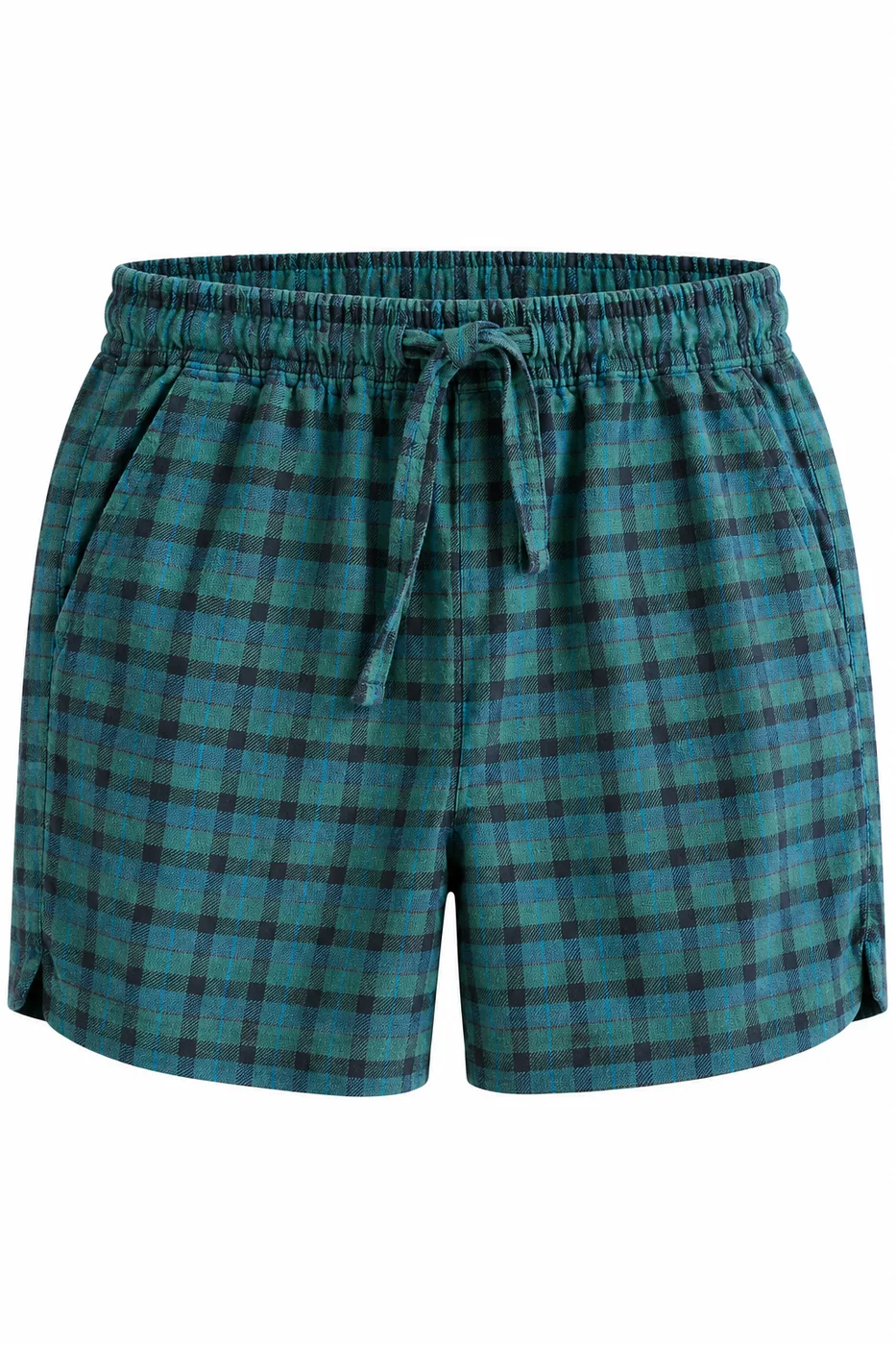 Boxer Tela Escoces Verde Oscuro 3