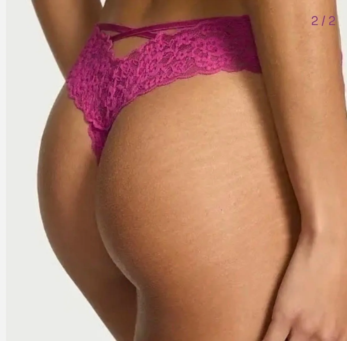 VS The Lacie Lace Strappy - Back Thong 5